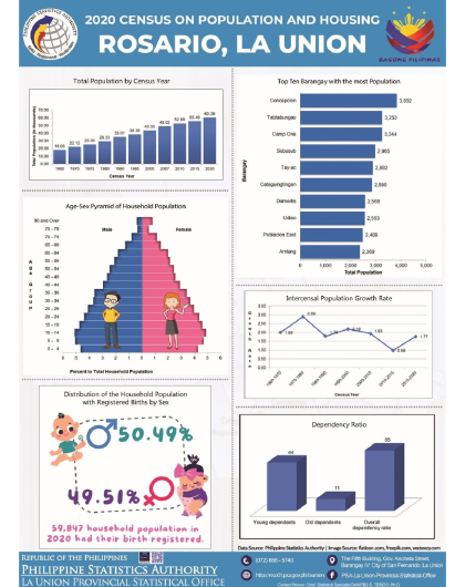 2024-113 Rosario, La Union 2020 Census of Population and Housing